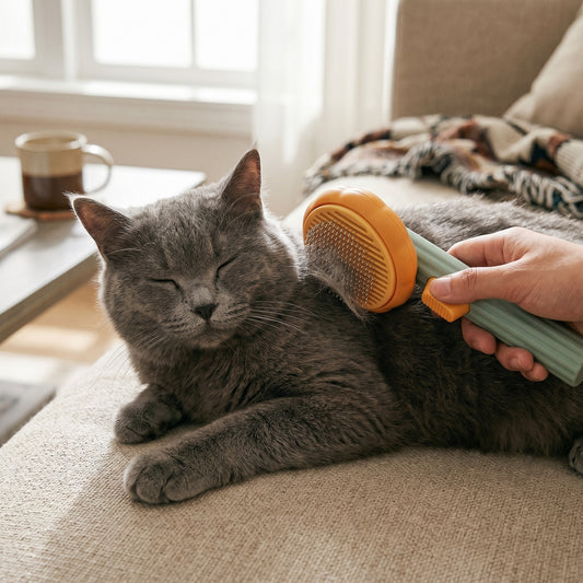 Snuffio FurBrush Pro — Zelfreinigend borstel voor honden & katten