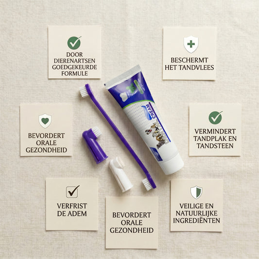 Snuffio DentalKit — Tandverzorging set voor honden