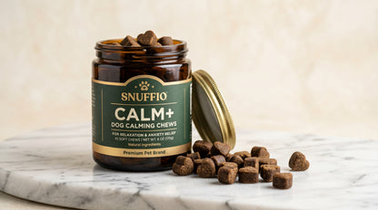 Snuffio Calm+ — Kalmerende chews voor angstige honden