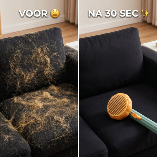 Snuffio FurBrush Pro — Zelfreinigend borstel voor honden & katten