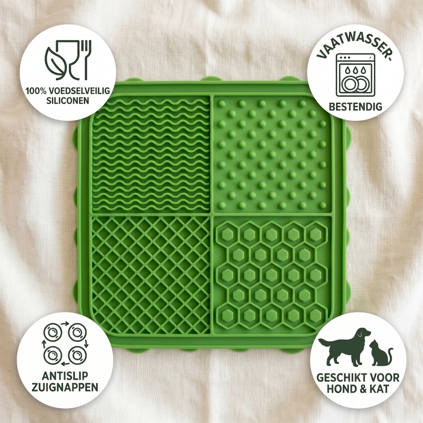 Snuffio LikMat — Likmat voor honden & katten